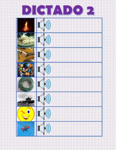Dictado 2. noviembre