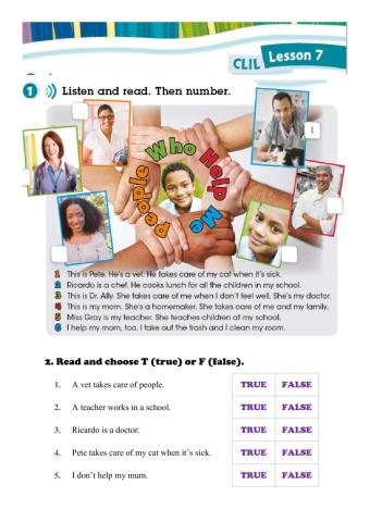 Jobs - People who help me