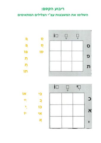 יחידה 5-ריבוע הקסם