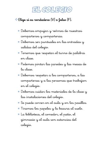 El colegio