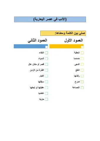 الأدب في زمن اليعاربة