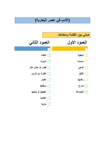الأدب في زمن اليعاربة
