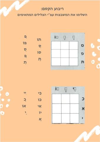 יחידה 5- ריבוע הקסם