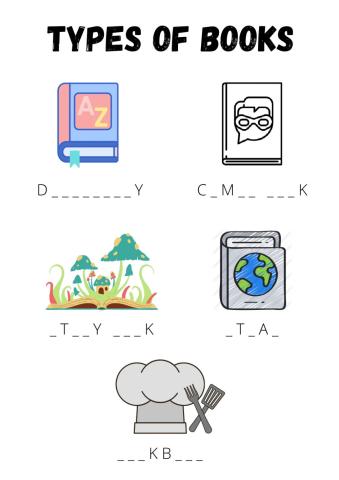 Types of Books