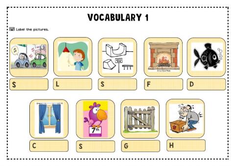 Term Test: Vocabulary 1