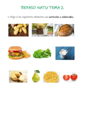 Alimentación saludable