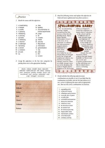 Sophisticated Adjectives :)