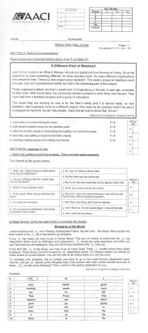 Practice for AACI exams