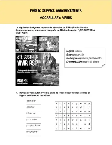 Public Service Announcements