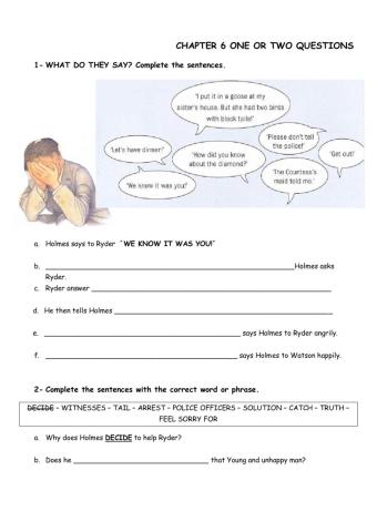 Sherlock Holmes CHAPTER 6