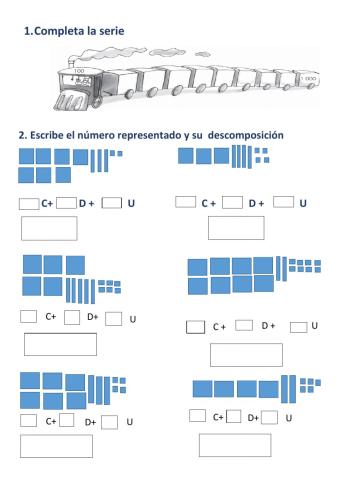 Descomposición de números