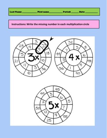 Practice Multiplication
