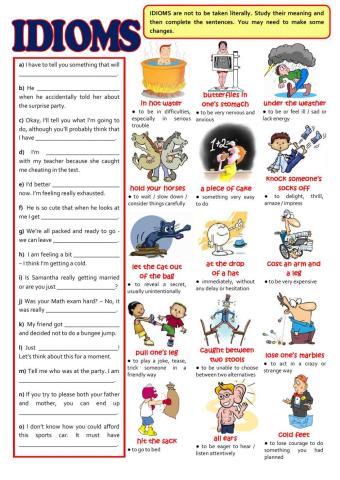 ENGLISH IDIOMS