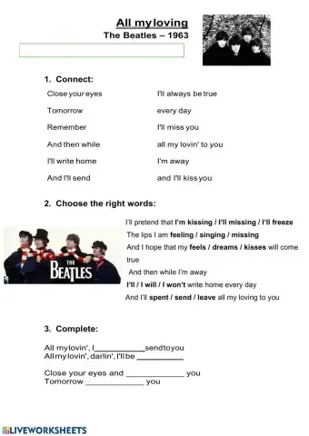 All my loving - the beatles