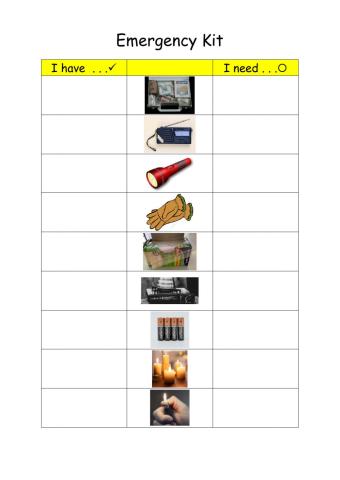 Drag & Drop Emergency Kit