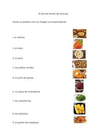 El Día de Acción de Gracias