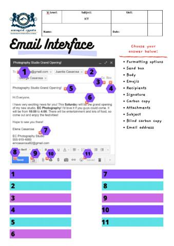 Email Interface