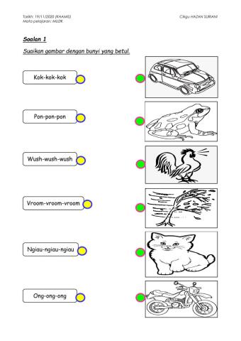 MUZIK - Bunyi dari alam sekitar