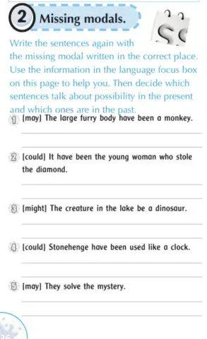 Modals of possibility