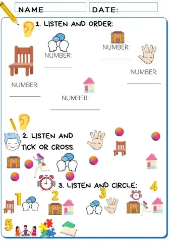 Listenings david goes to school