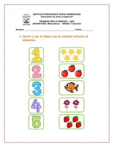 Evaluacion cuarto periodo matemáticas Shaira