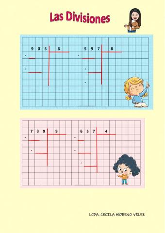 Las divisiones