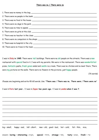 There was no - There were no, Dina Shterengas