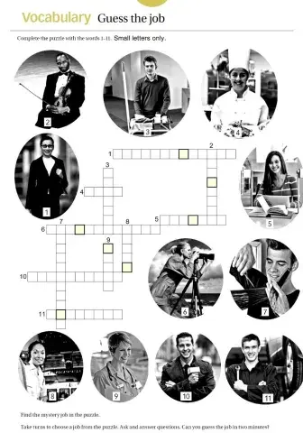 Vocabulary-Guess the job