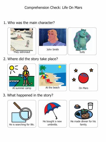 Life On Mars Comp Check