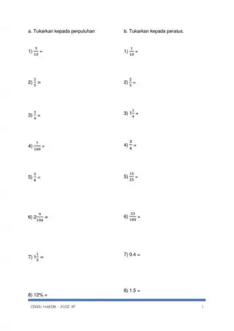 Tukar Pecahan
