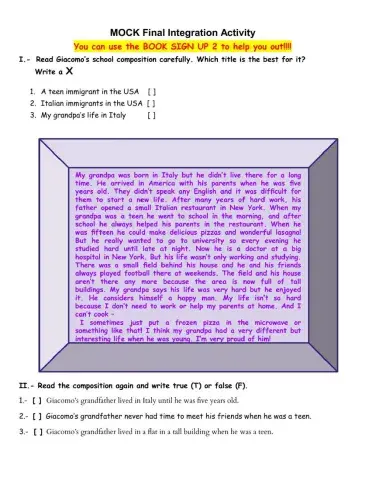 Life experiences + Sports