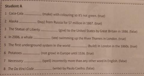 Passive form speakout pre-int. unit 10.2 A