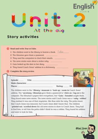 Unit 2 Lesson 5 Activity 1