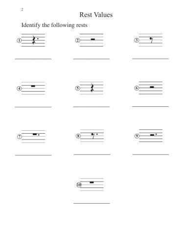 Rest Values 2