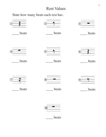 Rest Values 3