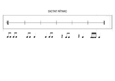 Dictat rítmic (3, 2)