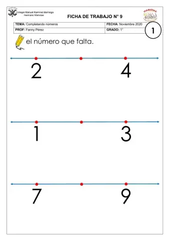 Completando números