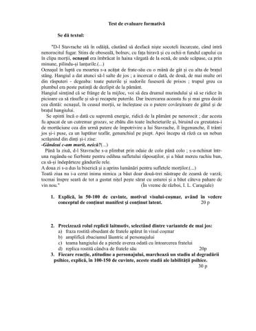 In vreme de razboi, I.L. Caragiale