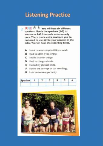 Listening comprehension