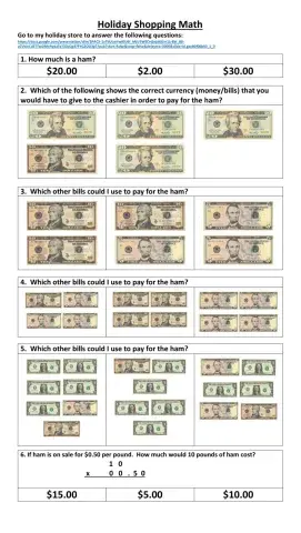 Holiday Shopping - Ham