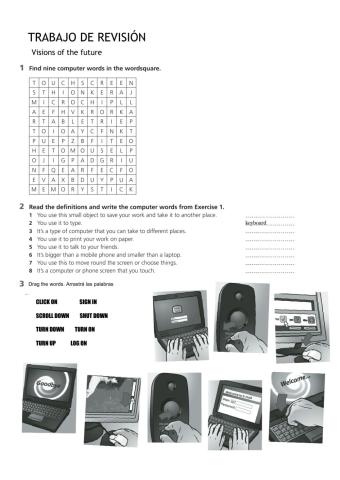 Visions of the future vocabulary