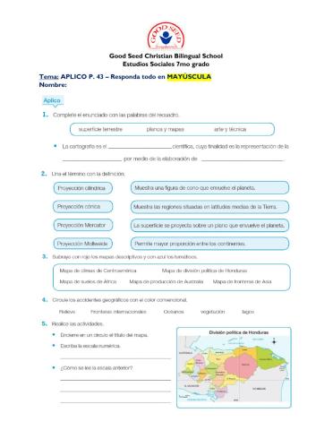 Tipos de mapas