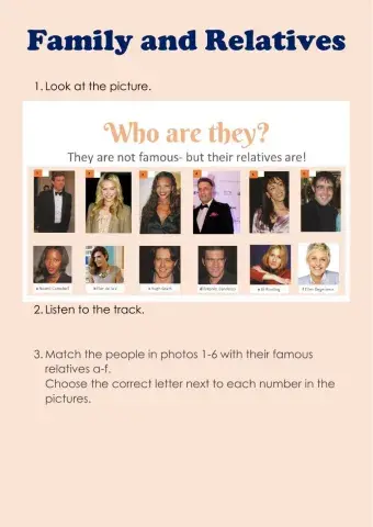 Family and relatives