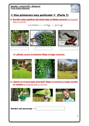 Una primavera muy particular