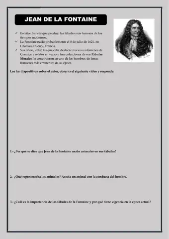 Literatura del Neoclasicismo - Jean de la Fontaine