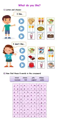 Starter: Food homework