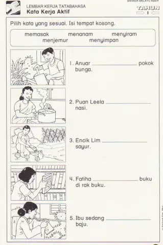 Kata Kerja  Aktif