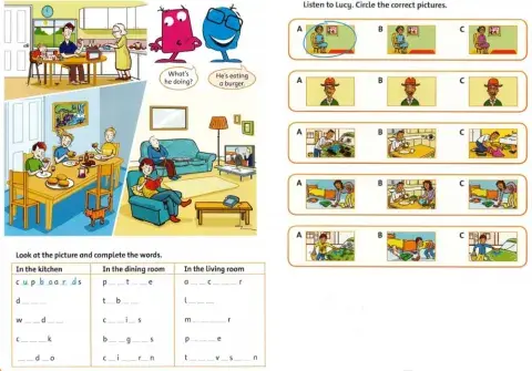 Revision vocabulary get ready