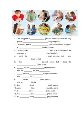 Unit 1 review PRESENT SIMPLE