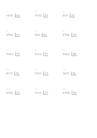 Divisiones 2 cifras 1